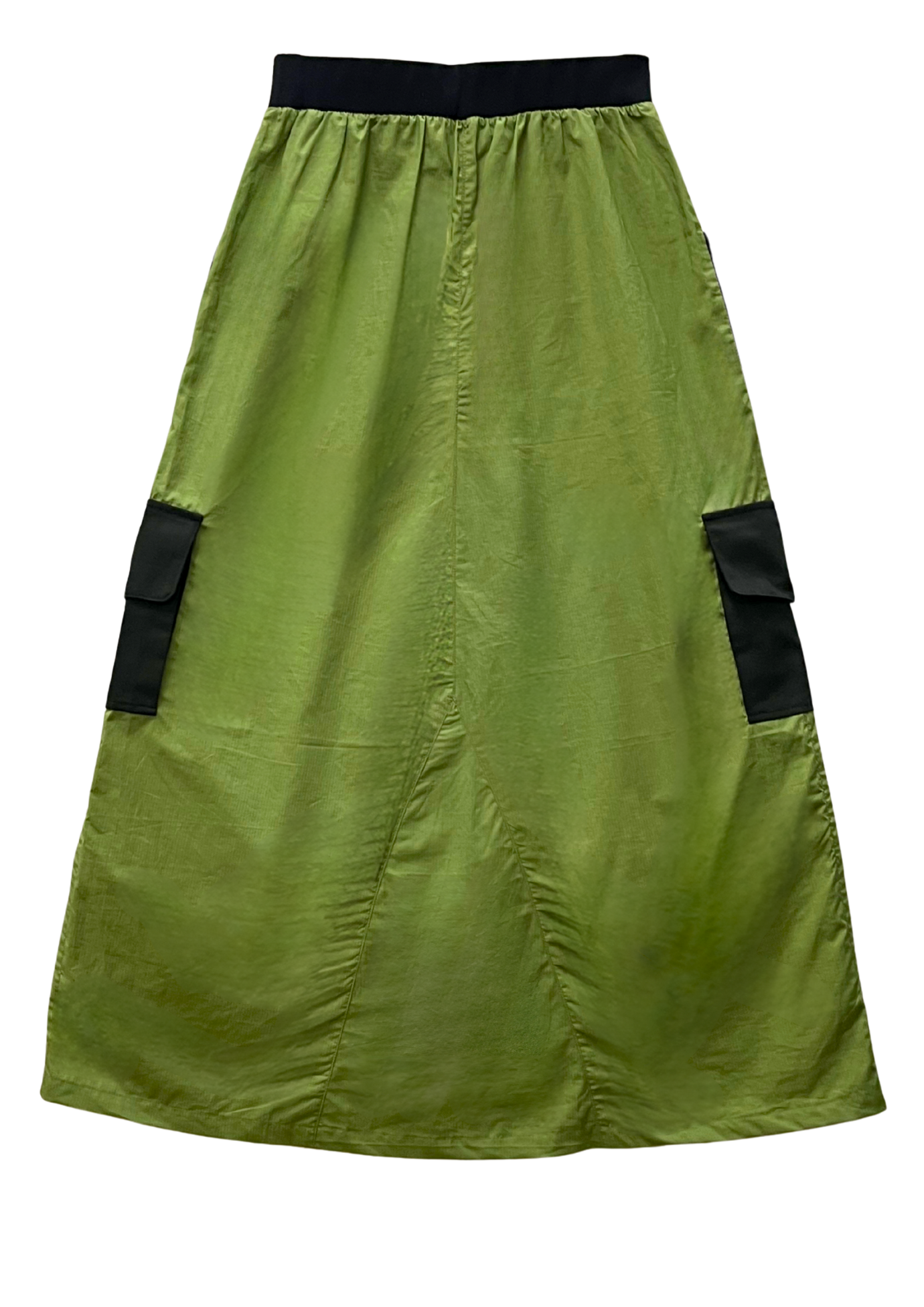 Green Ripstop Parachute Skirt