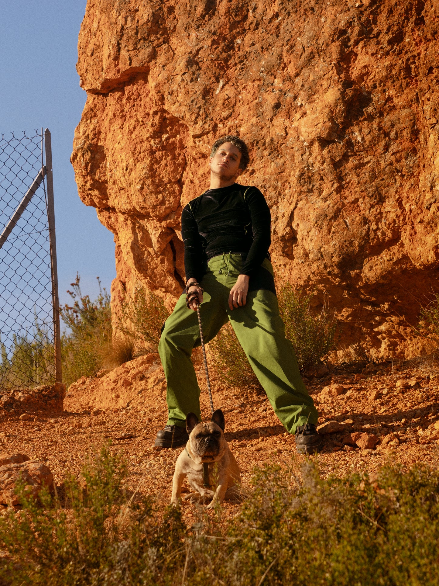 Green Ripstop Cargo Pants