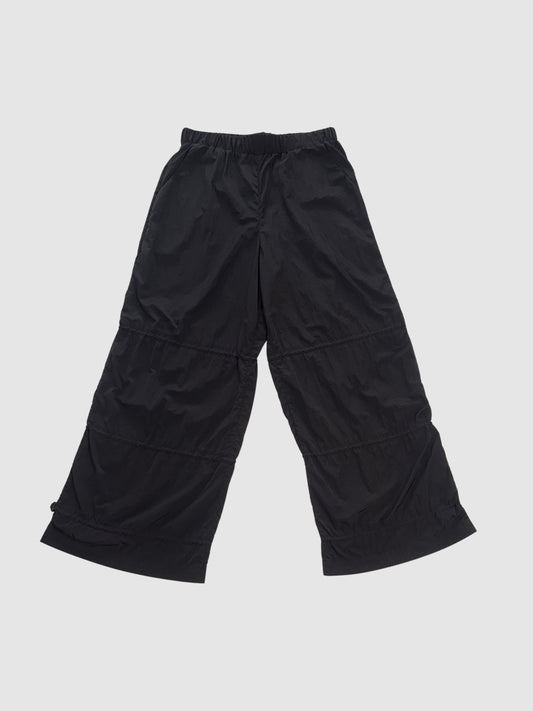 Black Nylon Pants